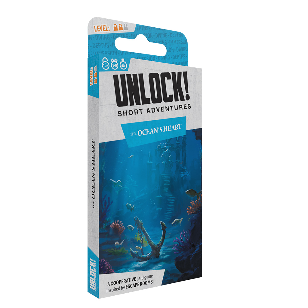 Unlock! The Ocean's Heart - Escape Rooms - Game On