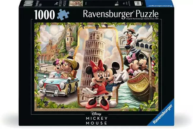 Vacation Mickey & Minnie 1000 pc Puzzle - Game On
