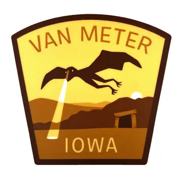 Van Meter, Iowa Travel Sticker - Game On