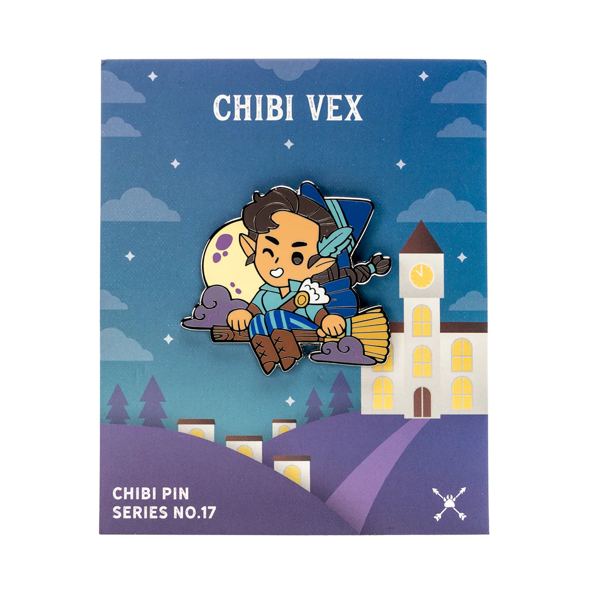 Vex'ahlia - Chibi Enamel Pin - Game On