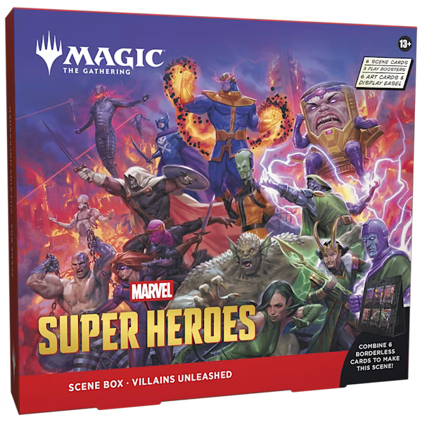 Villains Unleashed Scene Box - Game On