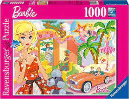Vintage Barbie 1000 pc - Game On