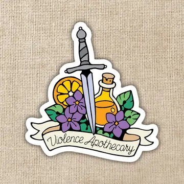Violence Apothecary Sticker - Game On