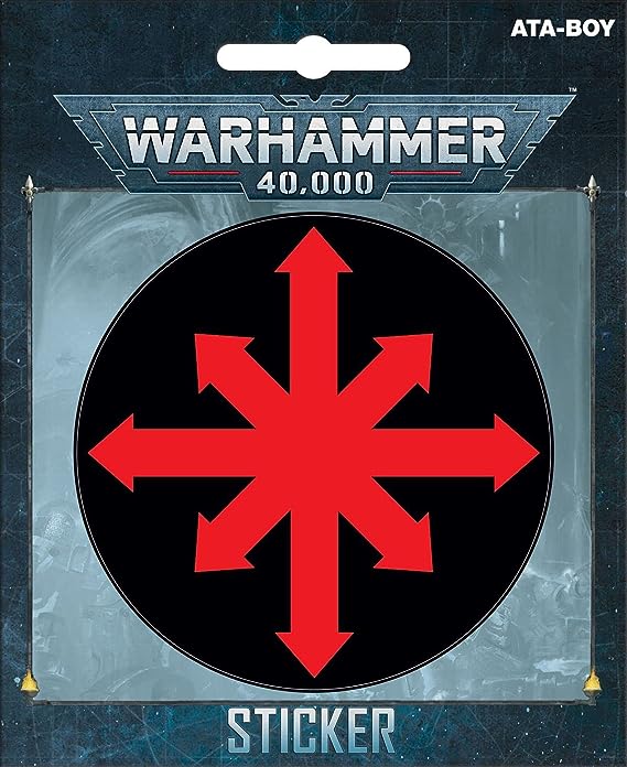 WH40K - Chaos Star - Sticker - Game On