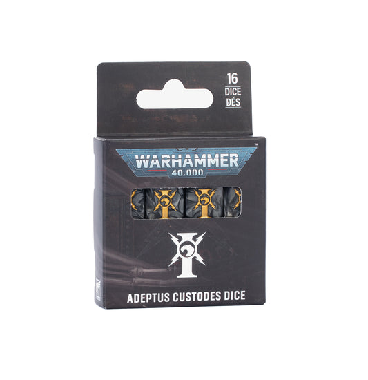 WH40K Dice - Adeptus Custodes - Game On