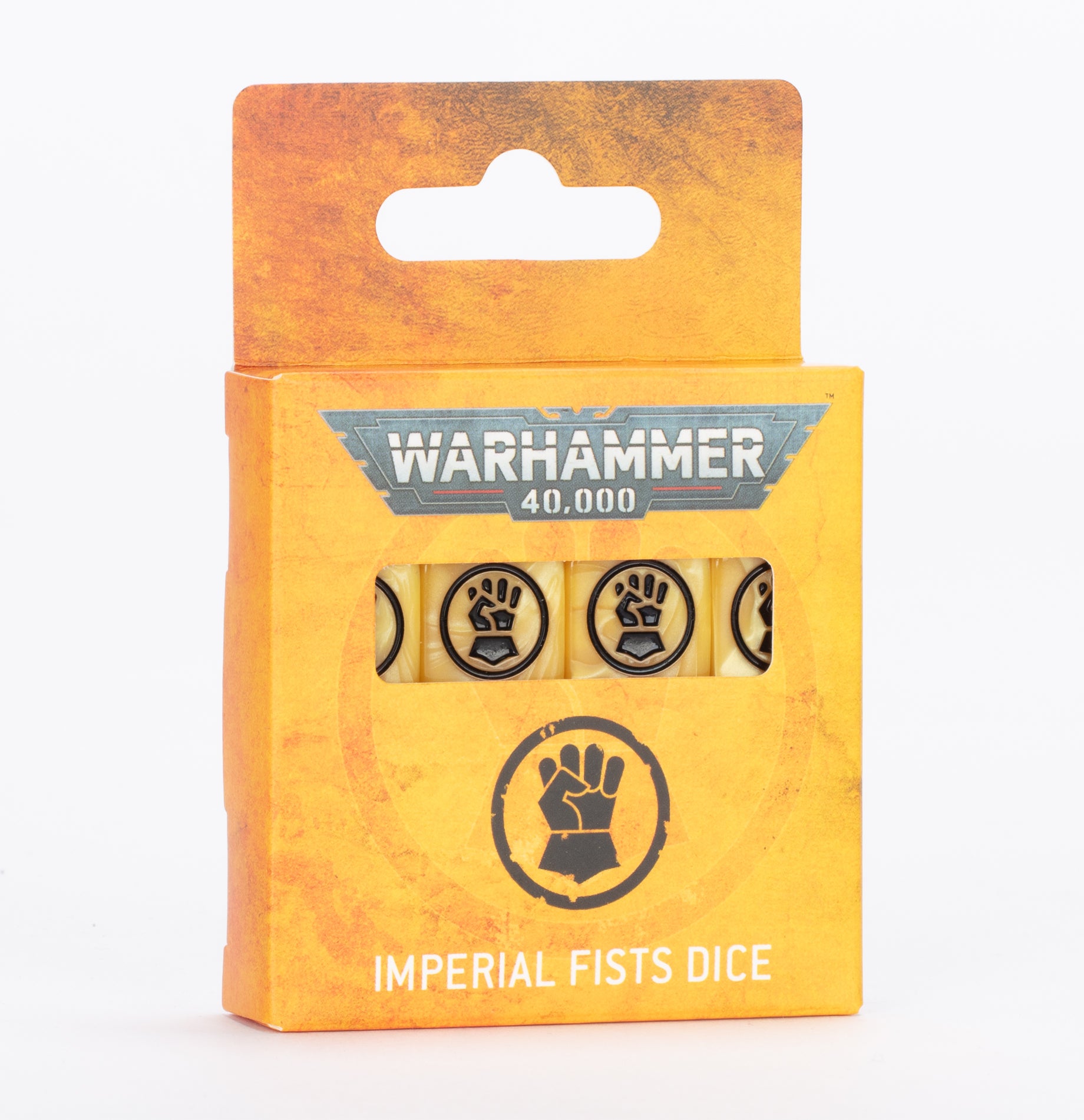 WH40K Dice - Imperial Fists - Game On
