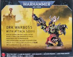 Warboss with Attack Squig - Orks - Game On