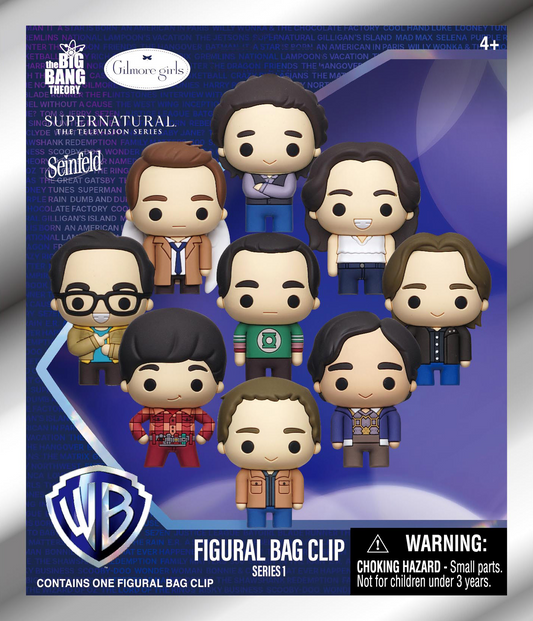 Warner Bros TV Collection 3D Foam Bag Clip - Game On