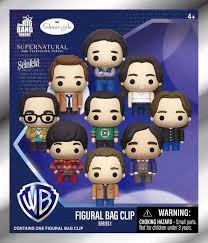 Warner Bros TV Collection 3D Foam Bag Clip - Game On