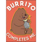 We Bare Bears Grizzly Burrito Completes Magnet - Game On