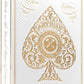 White Artisans Playing Cards - Game On