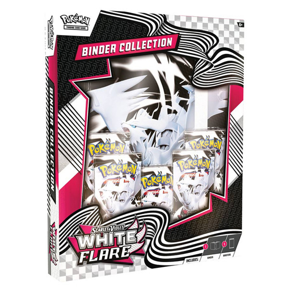 White Flare Binder Collection - Game On