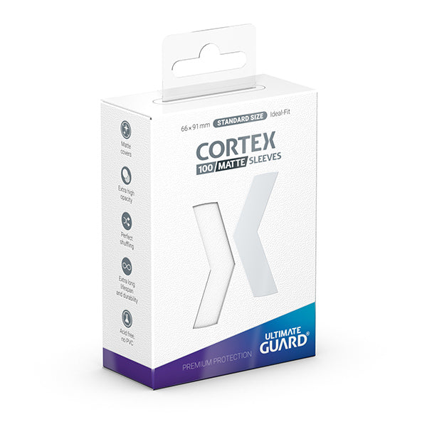 White Matte Cortex Sleeves - Game On
