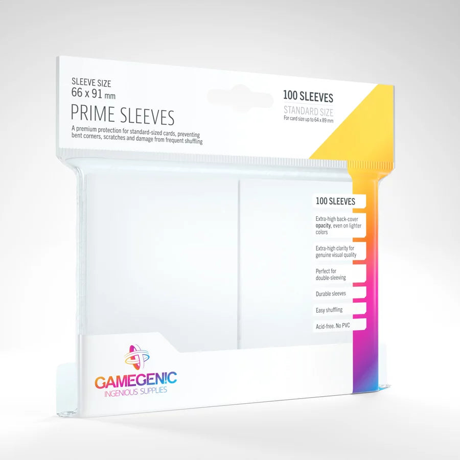 PRIME Sleeves: White - Game On