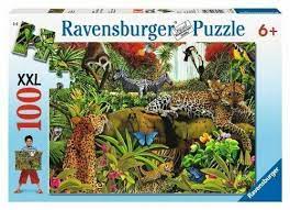 Wild Jungle 100pc Puzzle - Game On