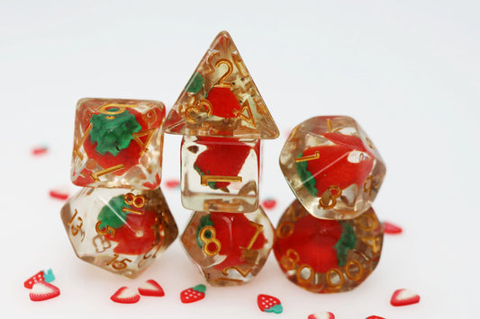 Wild Strawberries RPG Dice Set - Game On