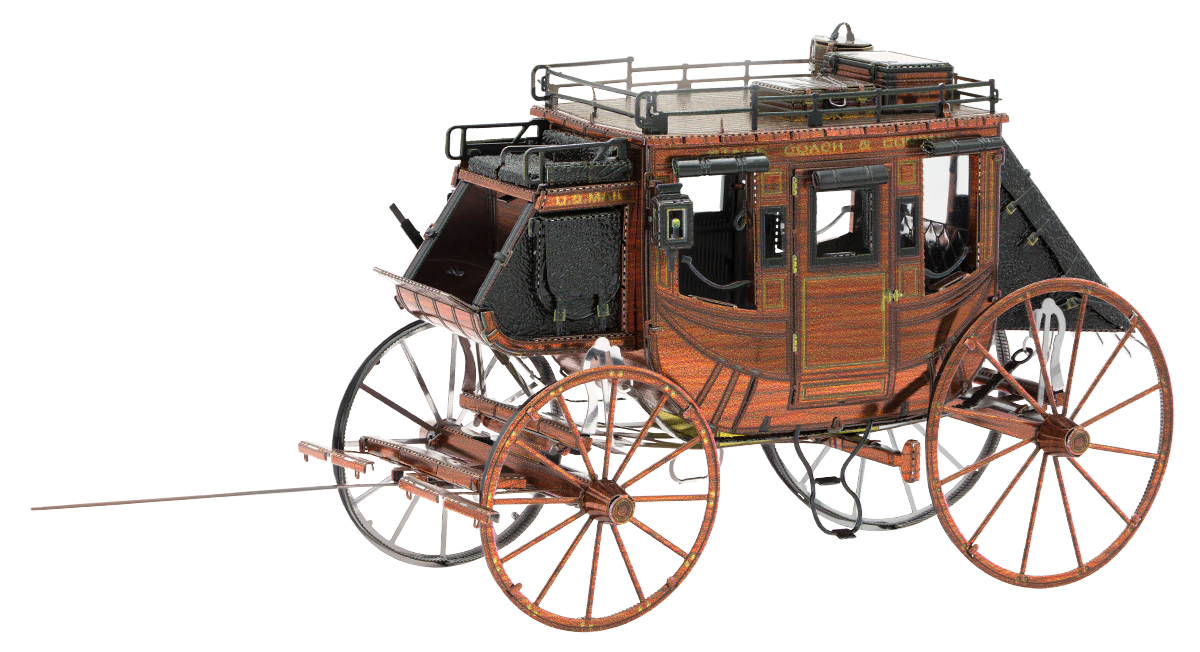 Wild West Stagecoach - COLOR - Game On