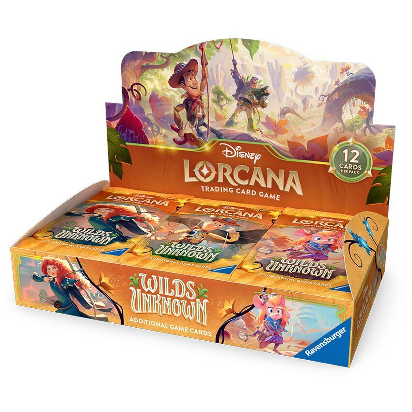 Wilds Unknown Booster Display - Game On