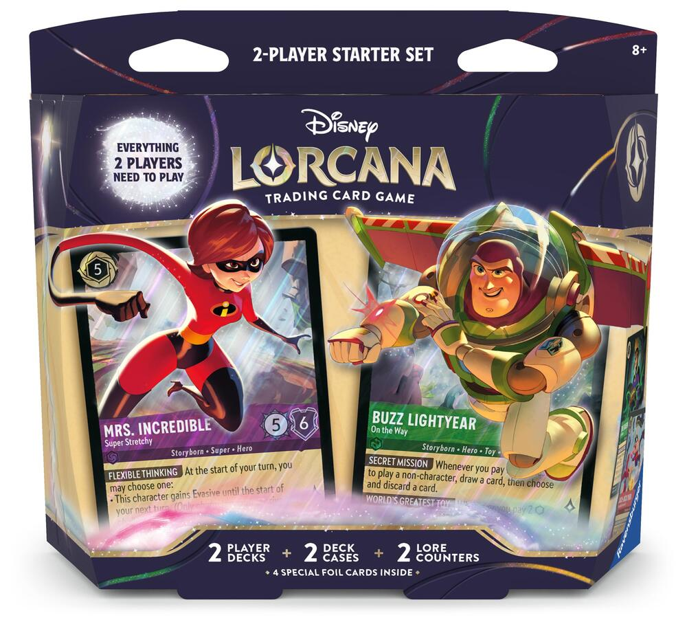 Wilds Unknown Two Player Deck (Elastigirl & Buzz Lightyear) - Game On