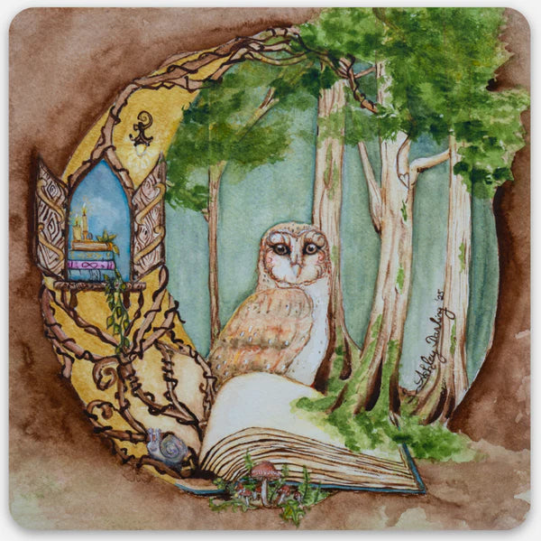 Wisdom - 3" Square w/ Rounded Corners - Game On