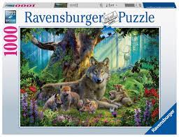 Wolves in the Forest 1000 pc Puzzle - Game On