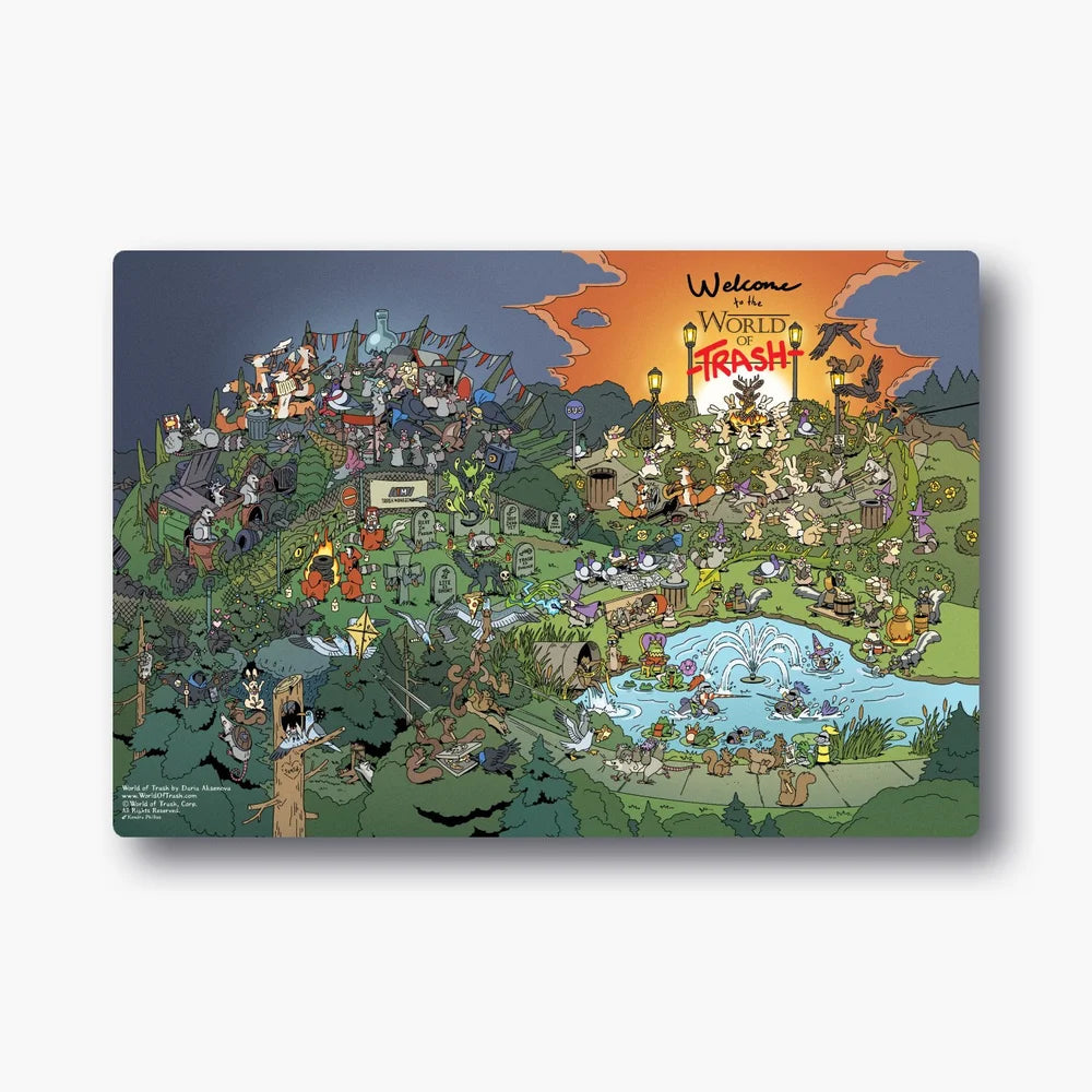 World of Trash - Look-and-Find Playmat - Game On