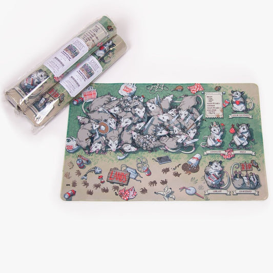 World of Trash - Opossums - Marsupial Madness" Playmats - Game On