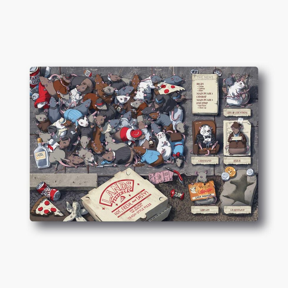 World of Trash Rats - Relentless Ratpack - Playmat - Game On