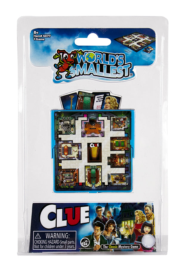 World's Smallest - Clue - Game On