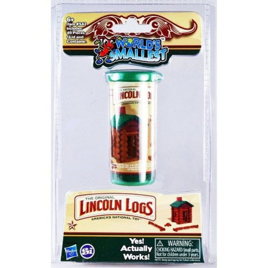 World's Smallest - Lincoln Logs - Game On