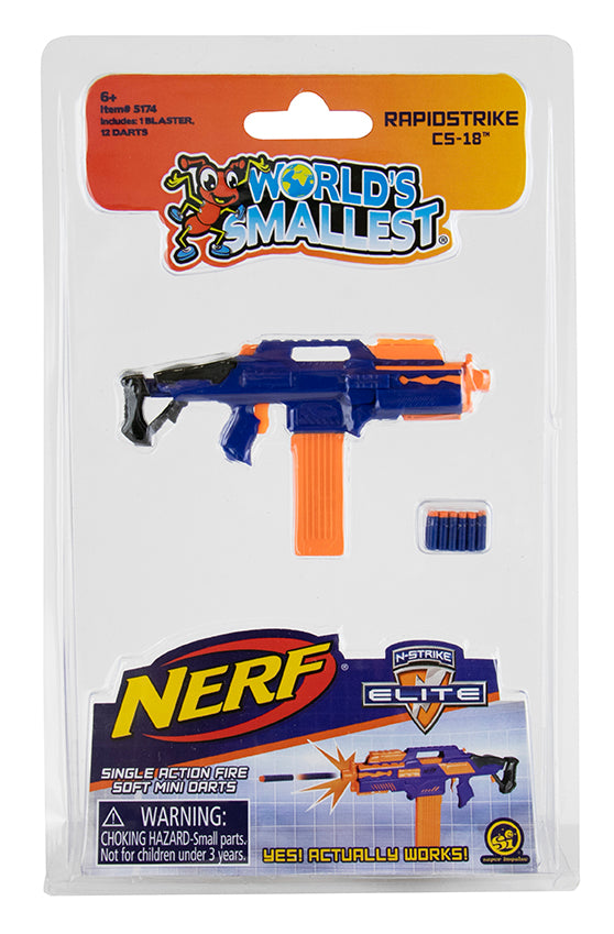 World's Smallest - Nerf Blasters - Game On