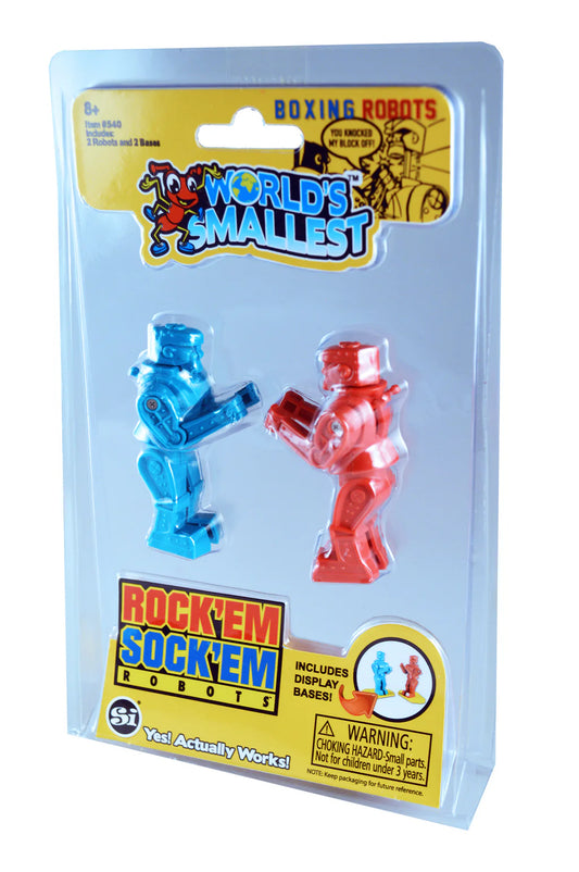 World's Smallest - Rock 'Em Sock 'Em Robots - Game On