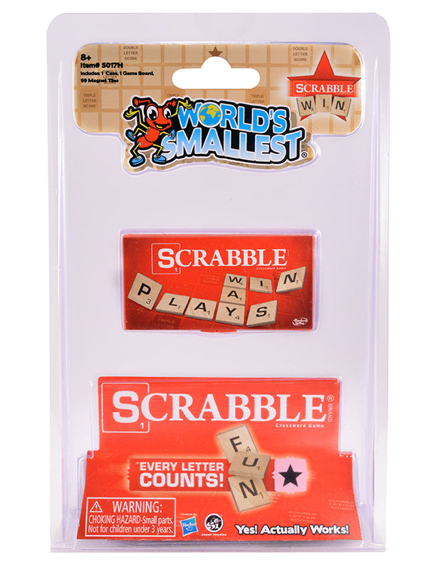 World's Smallest - Scrabble - Game On