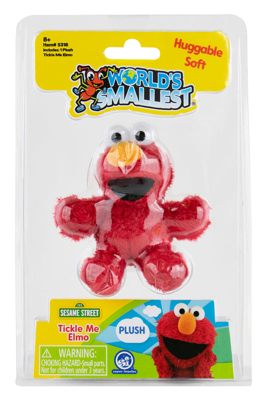 World's Smallest - Tickle Me Elmo Plush - Game On