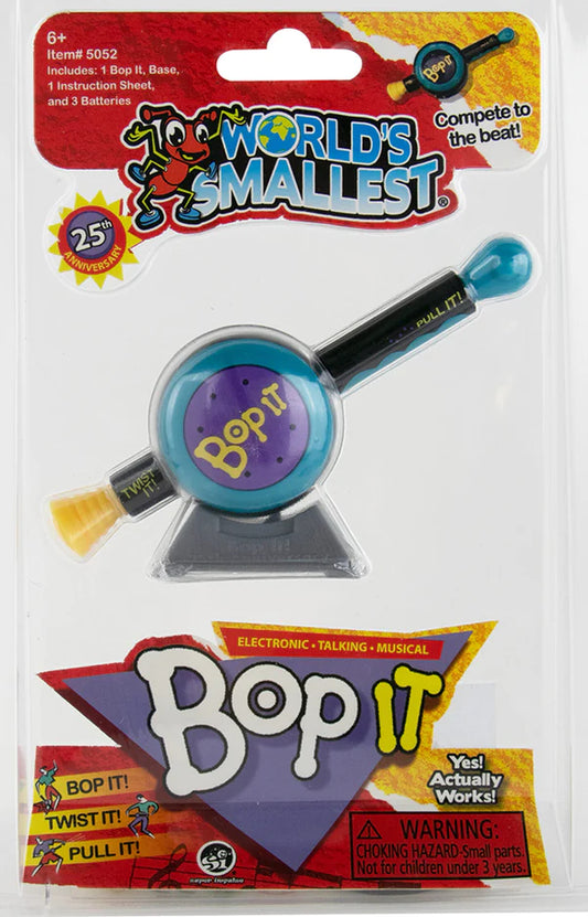 World's Smallest - Bop It - Game On