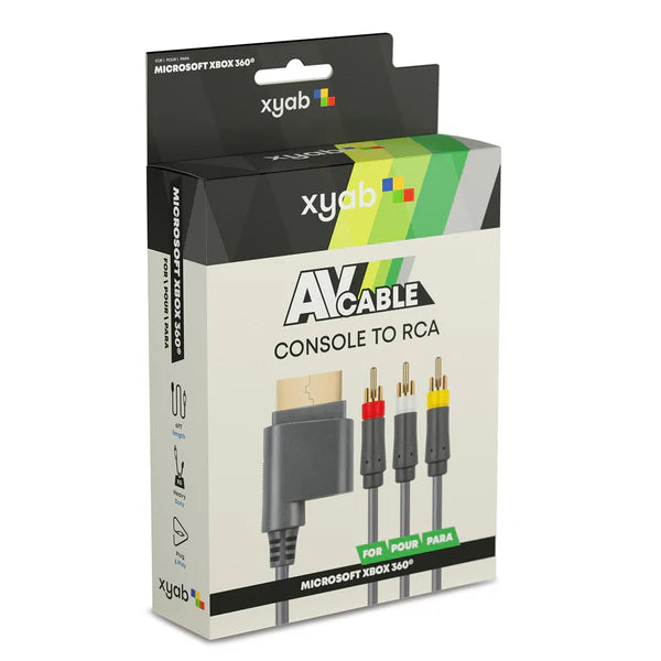 Xbox 360 Av Composite Cable - Game On
