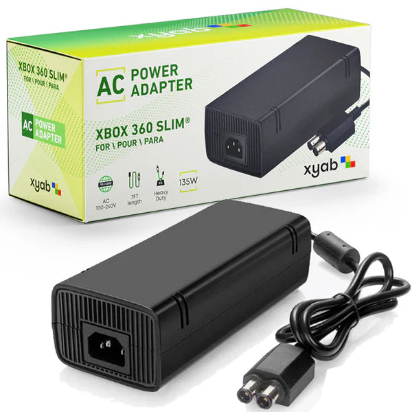 Xbox 360 Slim - Power Adapter - Game On