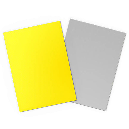 Yellow Matte and Silver Sleeves - Game On