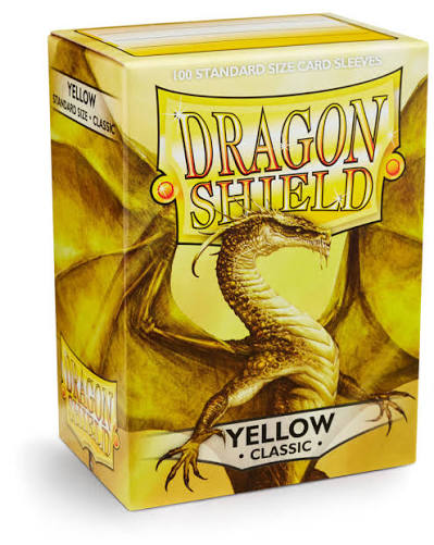Yellow Sleeves - Dragon Shield - Game On