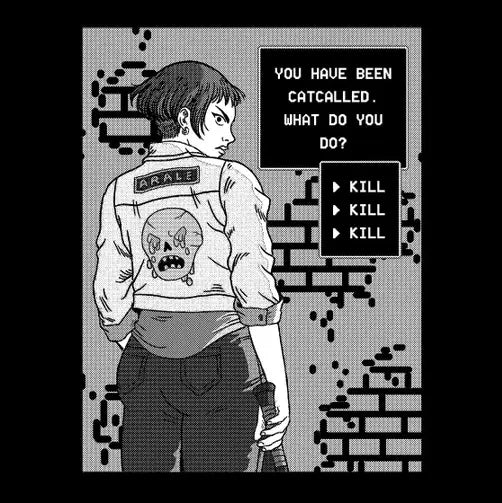 You Have Been Catcalled, What Do You Do? - Sticker - Game On