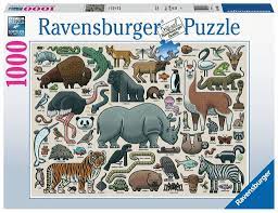 You Wild Animal 1000 pc - Game On