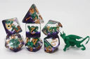 Young Green Dragon RPG Dice Set - Game On