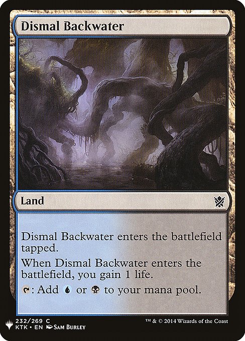 Dismal Backwater (KTK-232) - The List - Game On