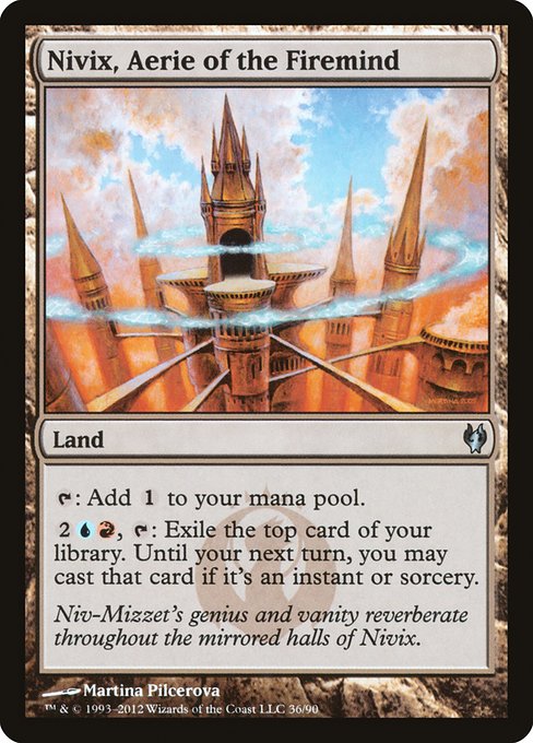Nivix, Aerie of the Firemind (36) - Duel Decks: Izzet vs. Golgari - Game On