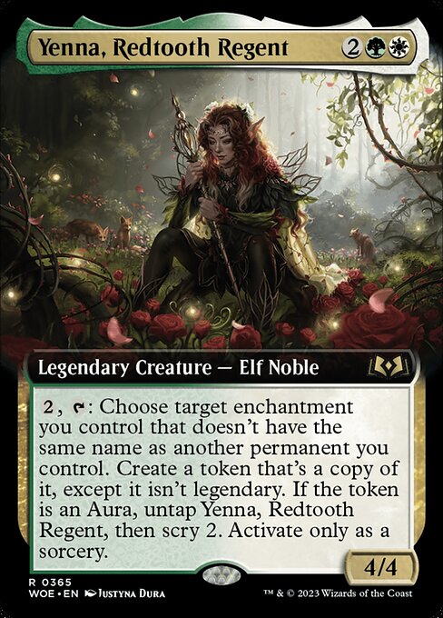 Yenna, Redtooth Regent (365) - EXTENDED ART (Foil) - Wilds of Eldraine - Game On