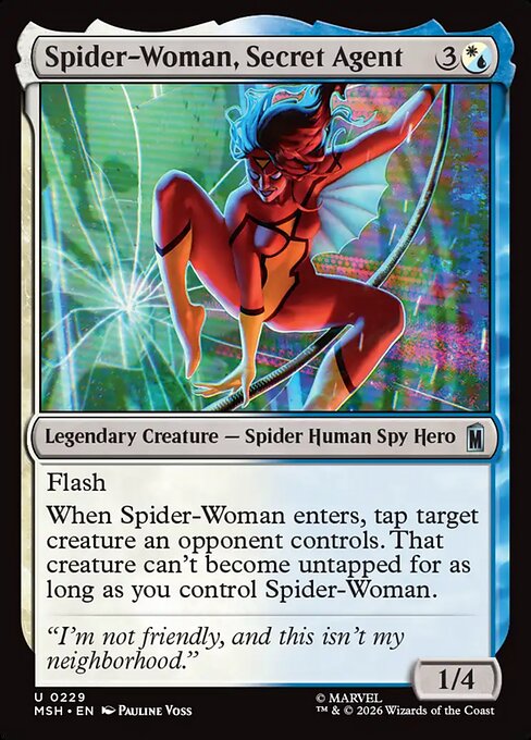 Spider-Woman, Secret Agent (229) - Marvel Super Heroes - Game On