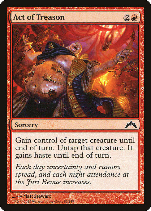 Act of Treason (85) (Foil) - Gatecrash - Game On