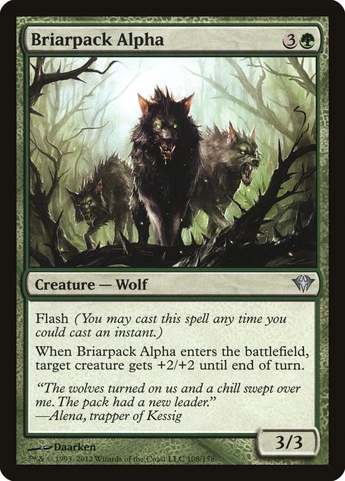 Briarpack Alpha (108) (Foil) - Dark Ascension - Game On