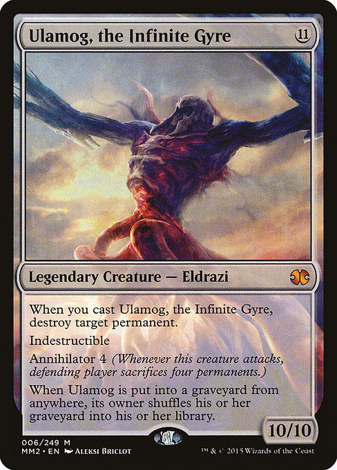 Ulamog, the Infinite Gyre (6) - Modern Masters 2015 - Game On