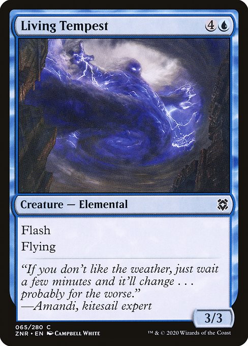 Living Tempest (65) (Foil) - Zendikar Rising - Game On
